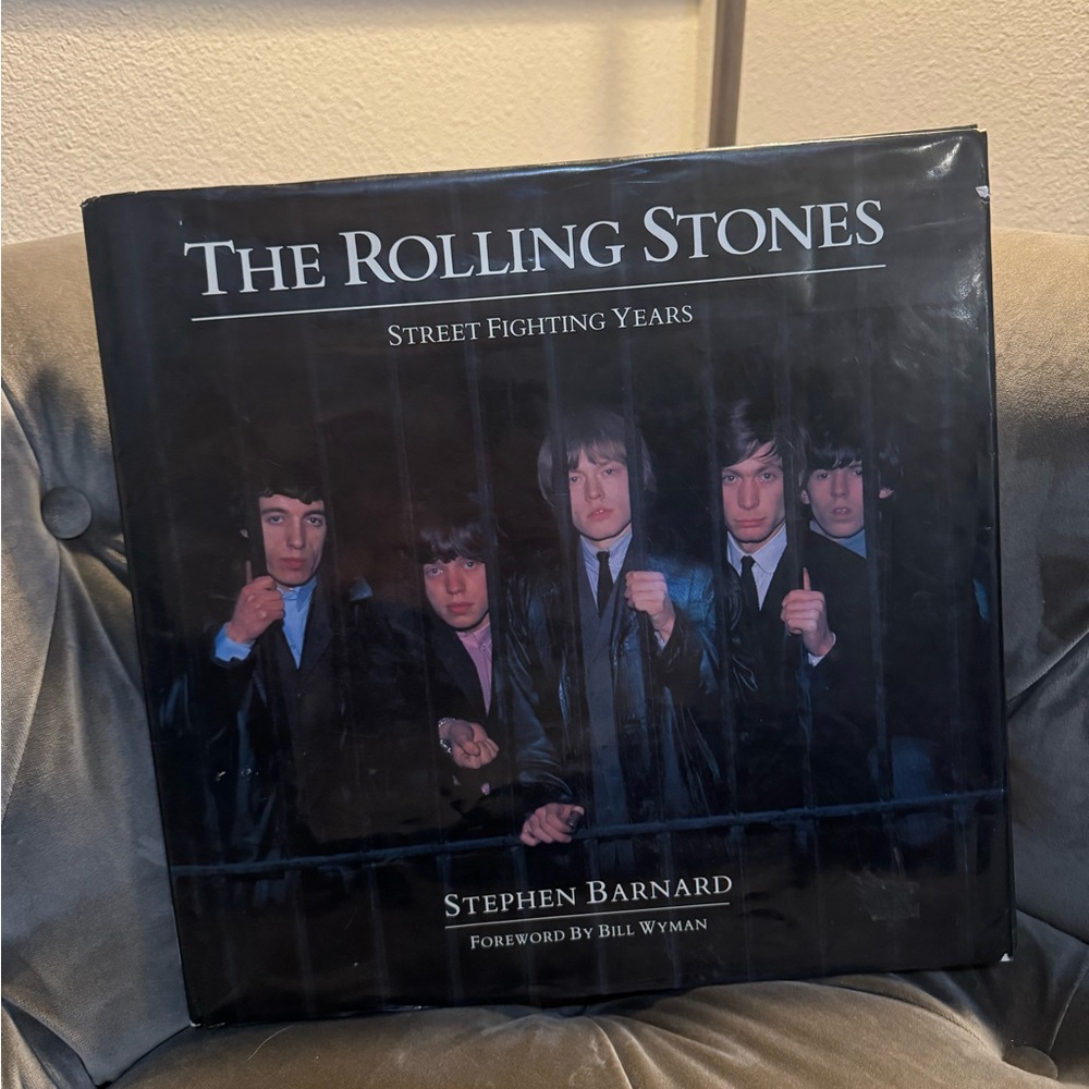 The Rolling Stones Street Fighting Years Hardcover Coffee Table‎ Book